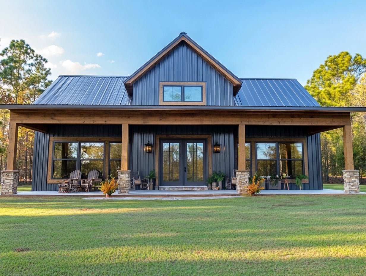 Barndominium House Plan BCO-40055 | Spacious Modern Design