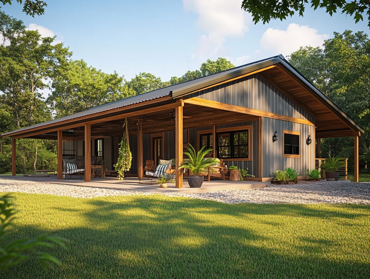 Barndominium House Plan BCO-40035 | Spacious Modern Design
