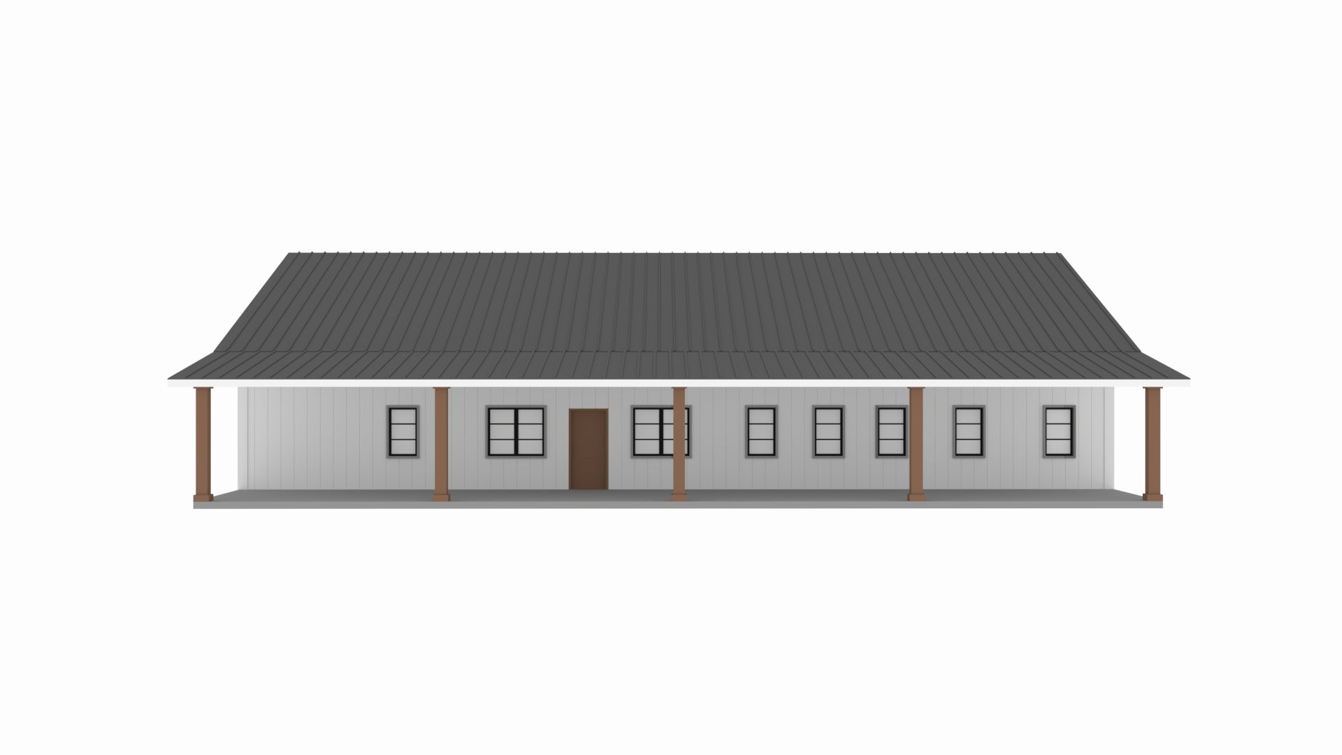 Barndominium House Plans by Underwood PL-62203