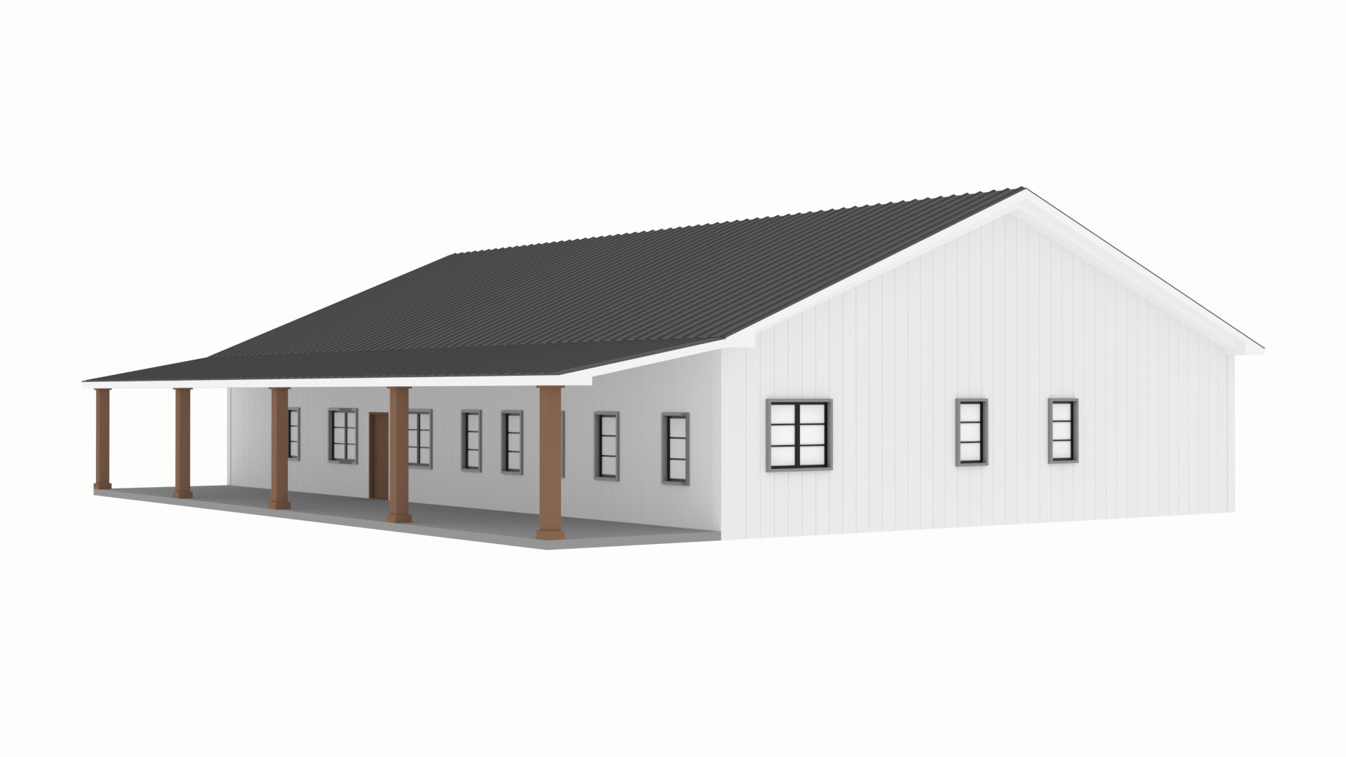 Barndominium House Plans by Underwood PL-62203