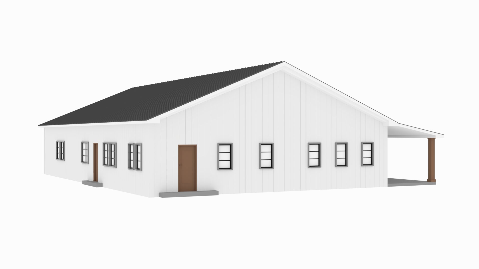 Barndominium House Plans by Underwood PL-62203