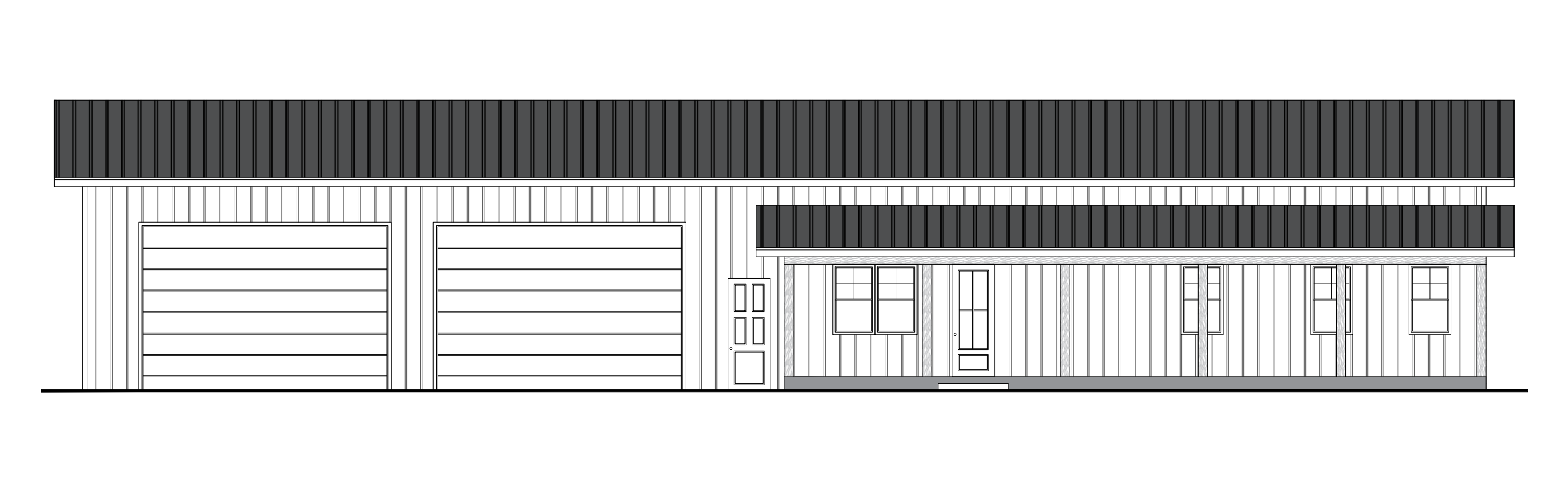 Barndominium House Plan by Cameron PL-62504