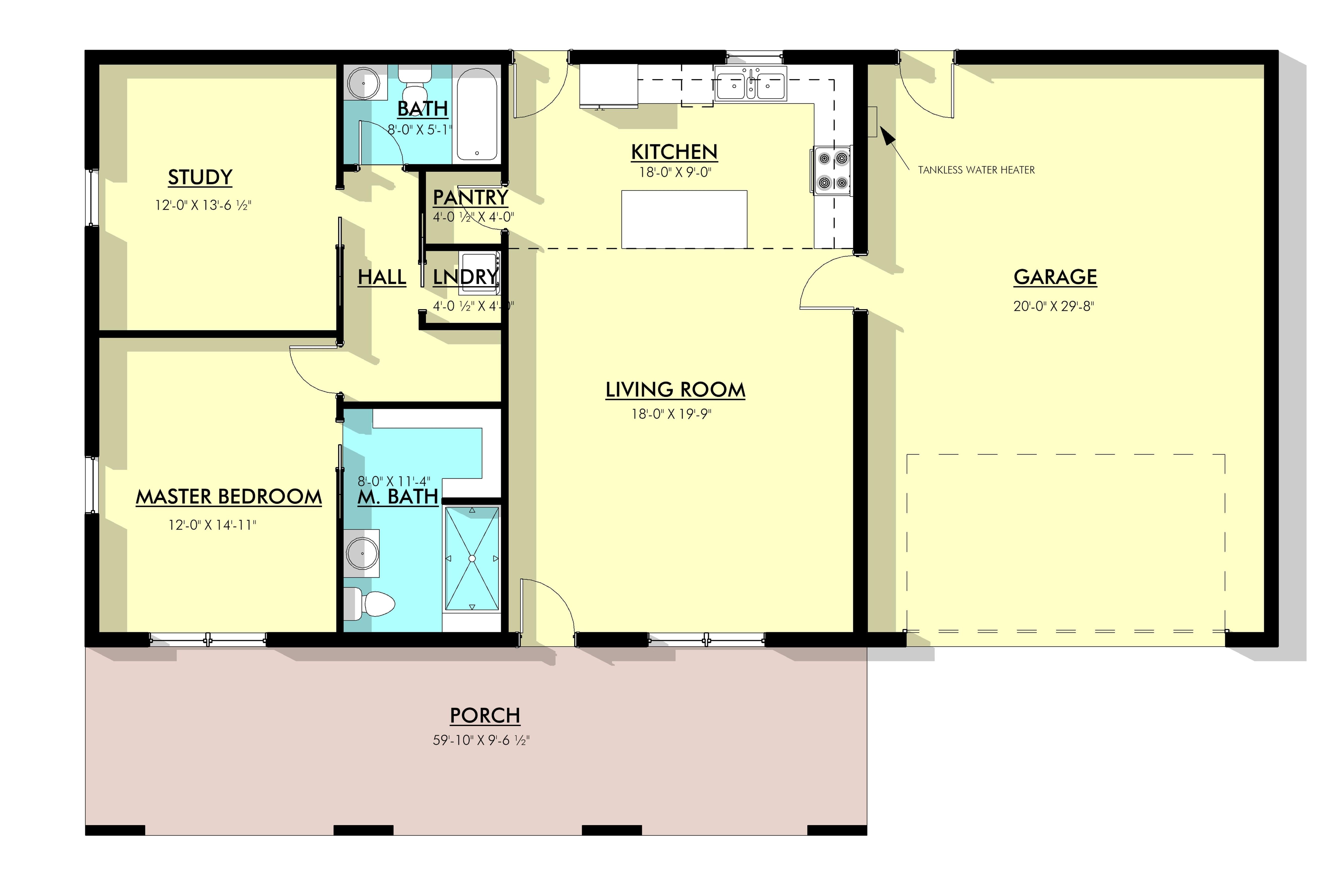 Paris Barndominium House Plan PL-2808