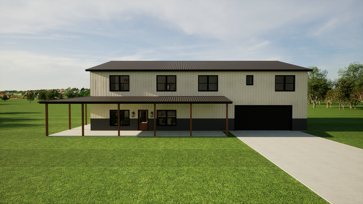 Jackson Barndominium House Plan HC-24008