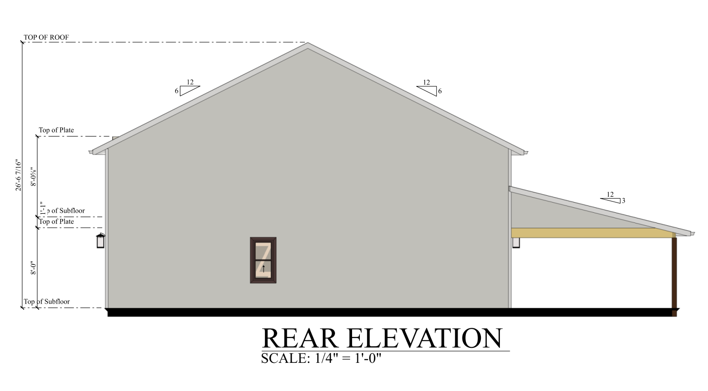 Amber Barndominium House Plan PL-60402