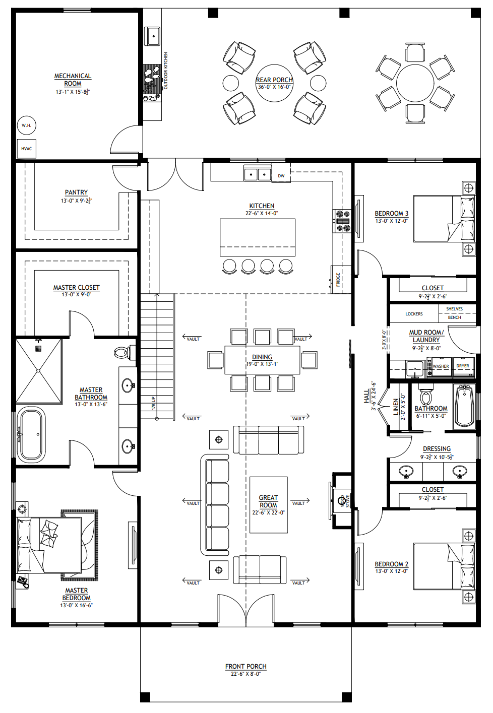 Azalea Barndominium House Plan SV-5504