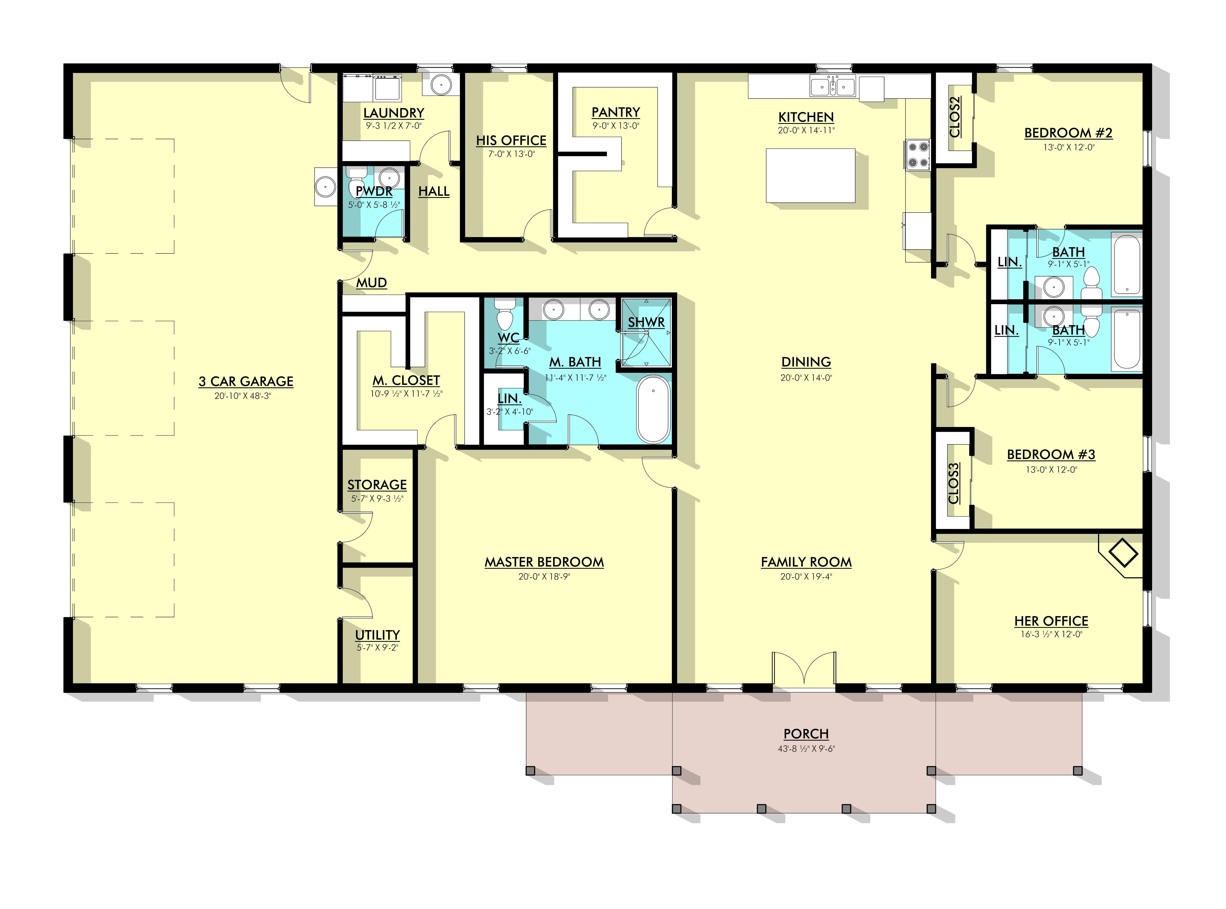 Isabel Barndominium House Plan PL-62515